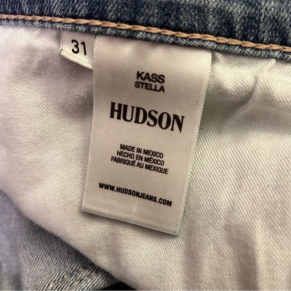 Hudson Jeans Kass Stella High Rise Straight Ankle Size 31 - Picture 11 of 14